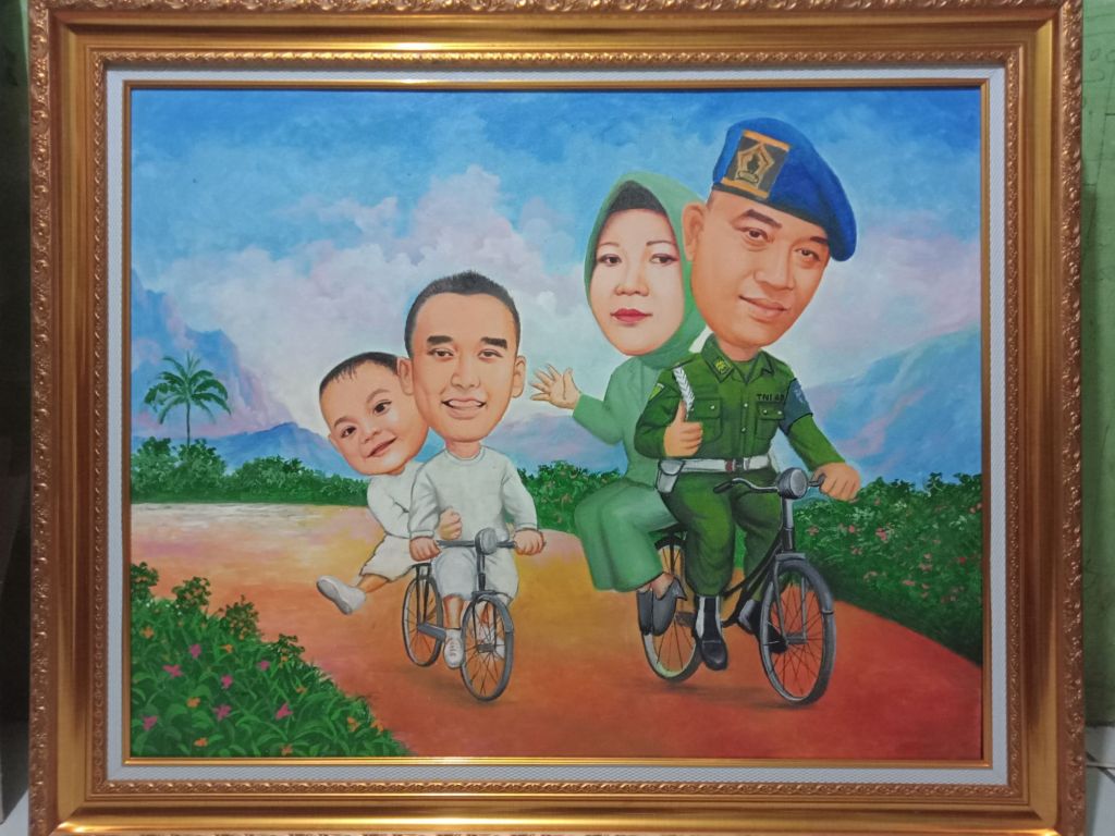 Tukang lukis karikatur terdekat bekasi 